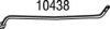 WALKER 10438 Pressure Pipe, pressure sensor (soot/particulate filter)